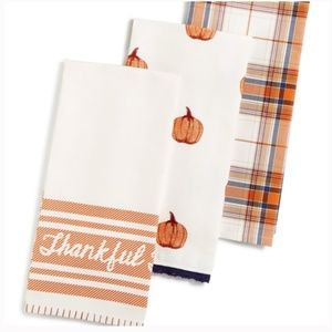 Martha Stewart Collection 3-pc Harvest Kitchen Towel Set